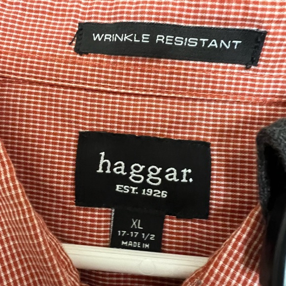 Haggar Shirt & Sweater Vest Combo - XL - EUC - Will Sell Items Separately - Picture 2 of 4